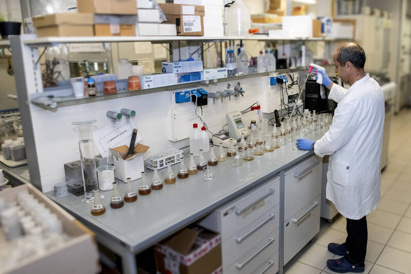 Laboratorio chimica agraria